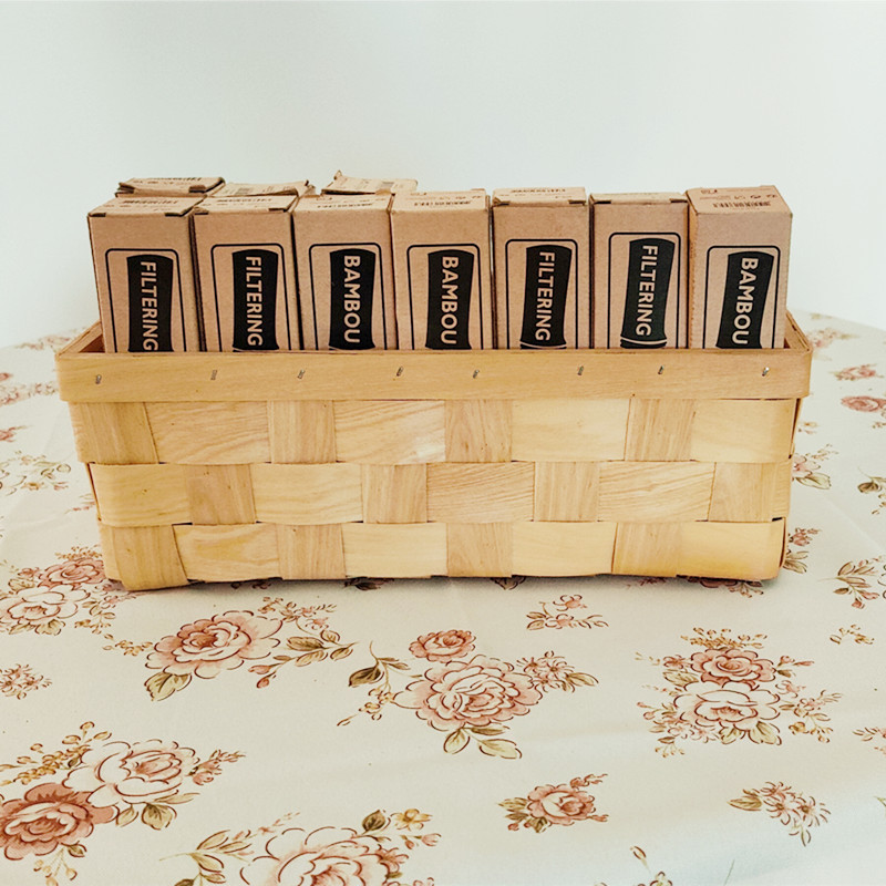 Enkla produkter sålda Wood Chip Packaging Basket